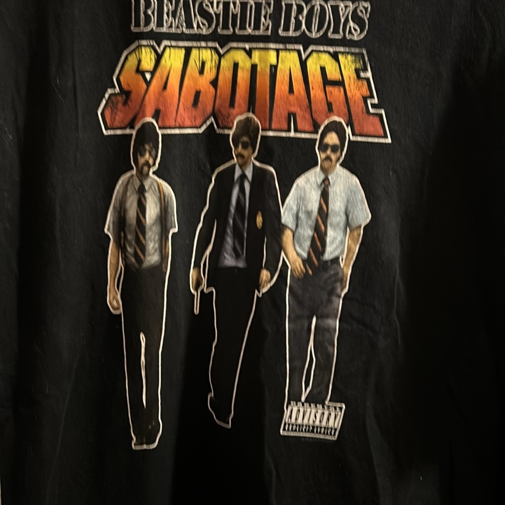 Beastie Boys Black T Shirt Large - Picture 2 of 6